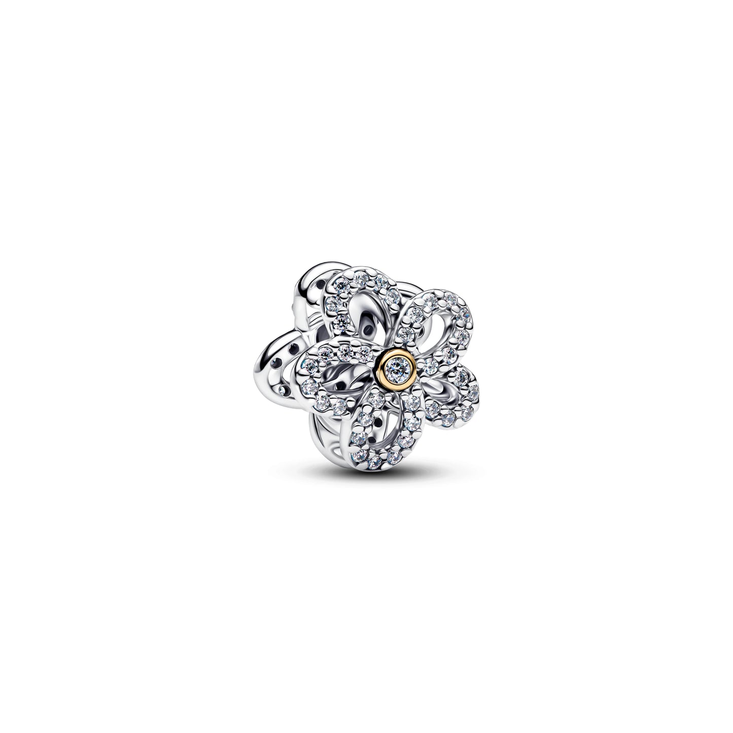 925 Silver Four‑Leaf Clover Charm Bead
