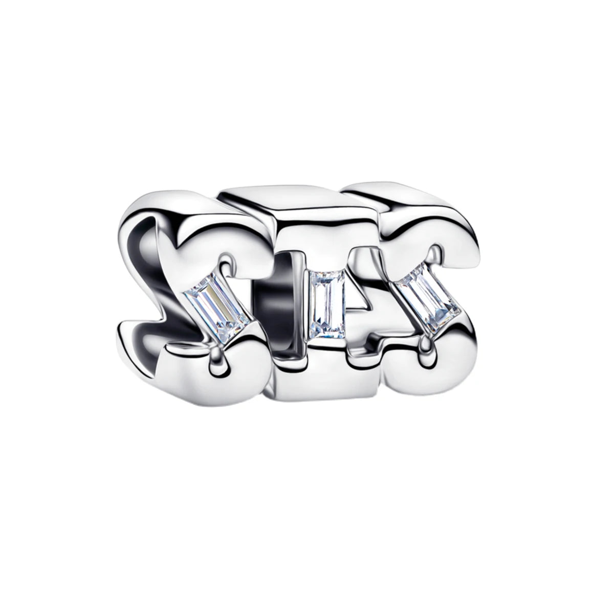 925 Silver Four‑Leaf Clover Charm Bead