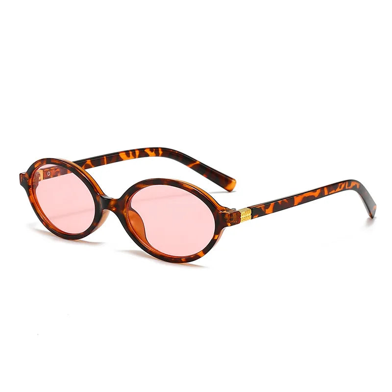 Oval Retro PC Glasses – Unisex Small‑Face Design for Everyday Wear