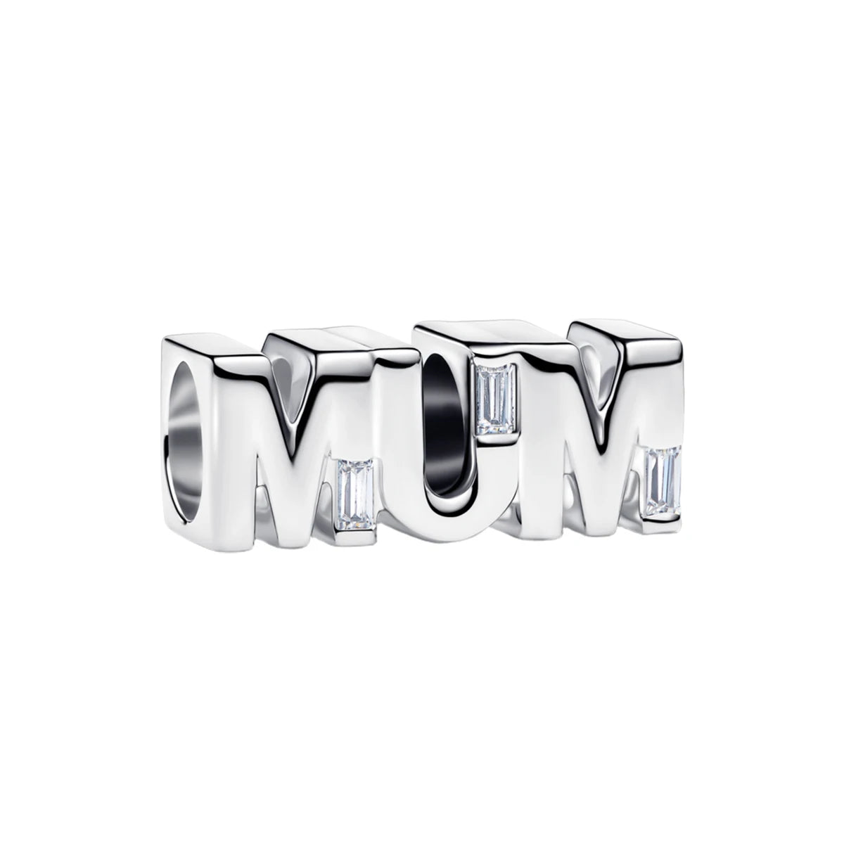 925 Silver Four‑Leaf Clover Charm Bead