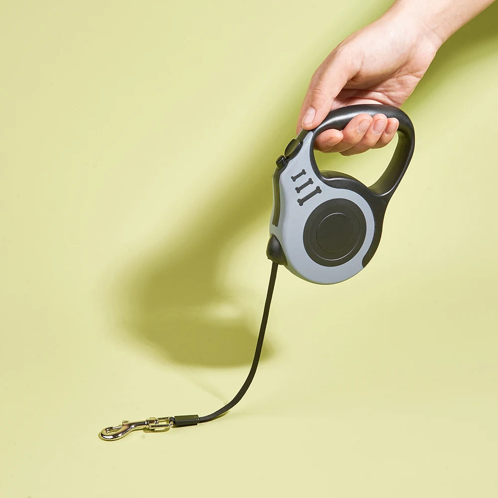 Retractable Nylon Pet Leash – Durable 3m/5m Lead for Small Dogs & Cats