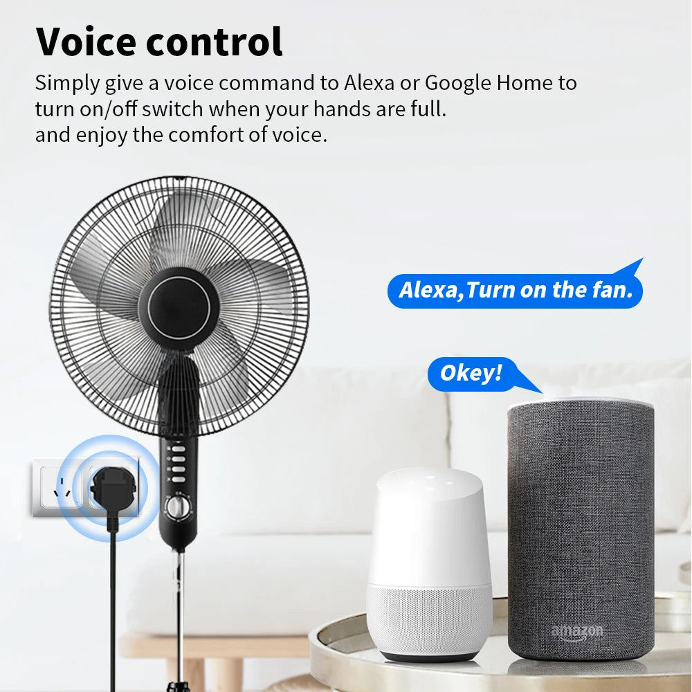 Tuya WiFi Smart Plug (AU) – Energy Monitoring & Timer Control