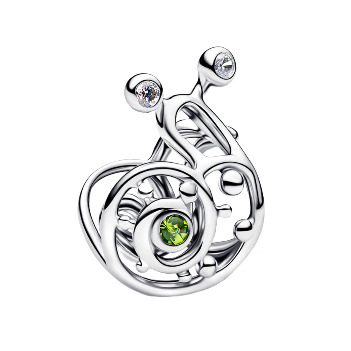925 Silver Four‑Leaf Clover Charm Bead
