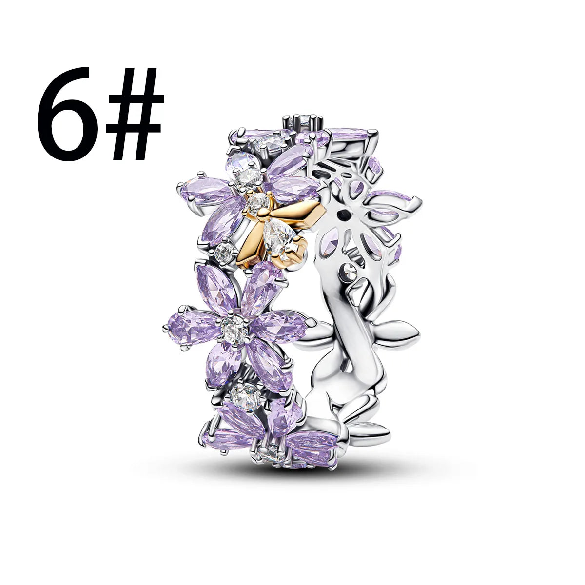925 Silver Four‑Leaf Clover Charm Bead