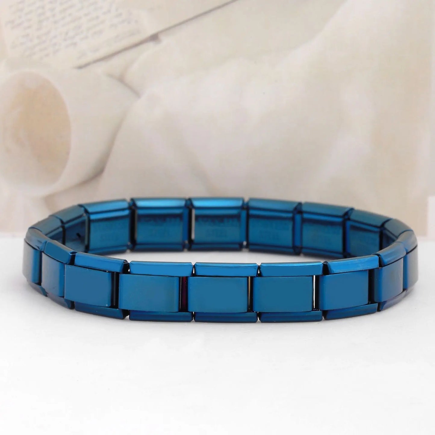 Trendy Square Italy Stainless Steel Bracelets