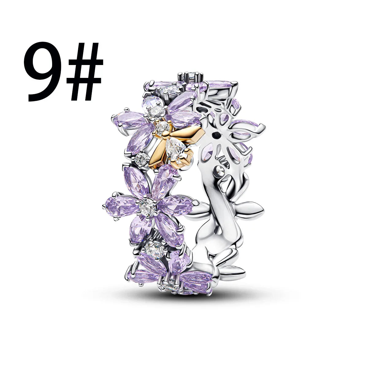 925 Silver Four‑Leaf Clover Charm Bead