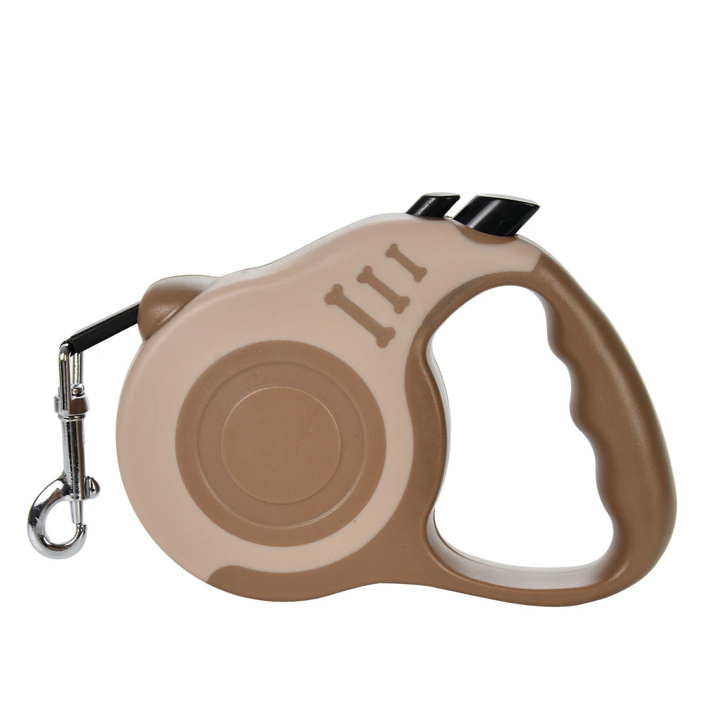 Retractable Nylon Pet Leash – Durable 3m/5m Lead for Small Dogs & Cats