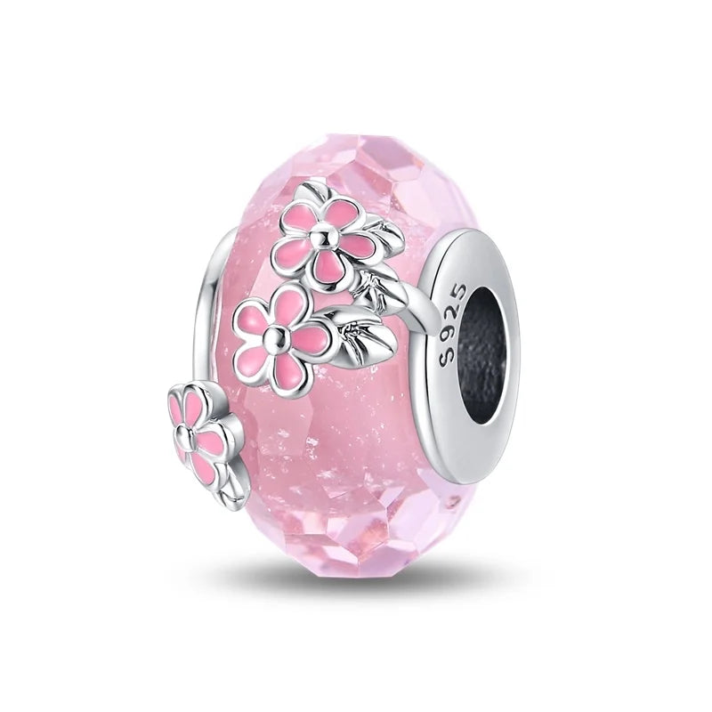 925 Silver Four‑Leaf Clover Charm Bead