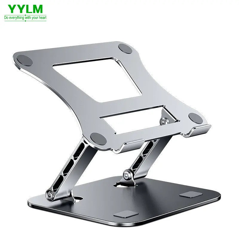 Adjustable Aluminum Laptop & Tablet Stand – Portable Folding Cooling Holder