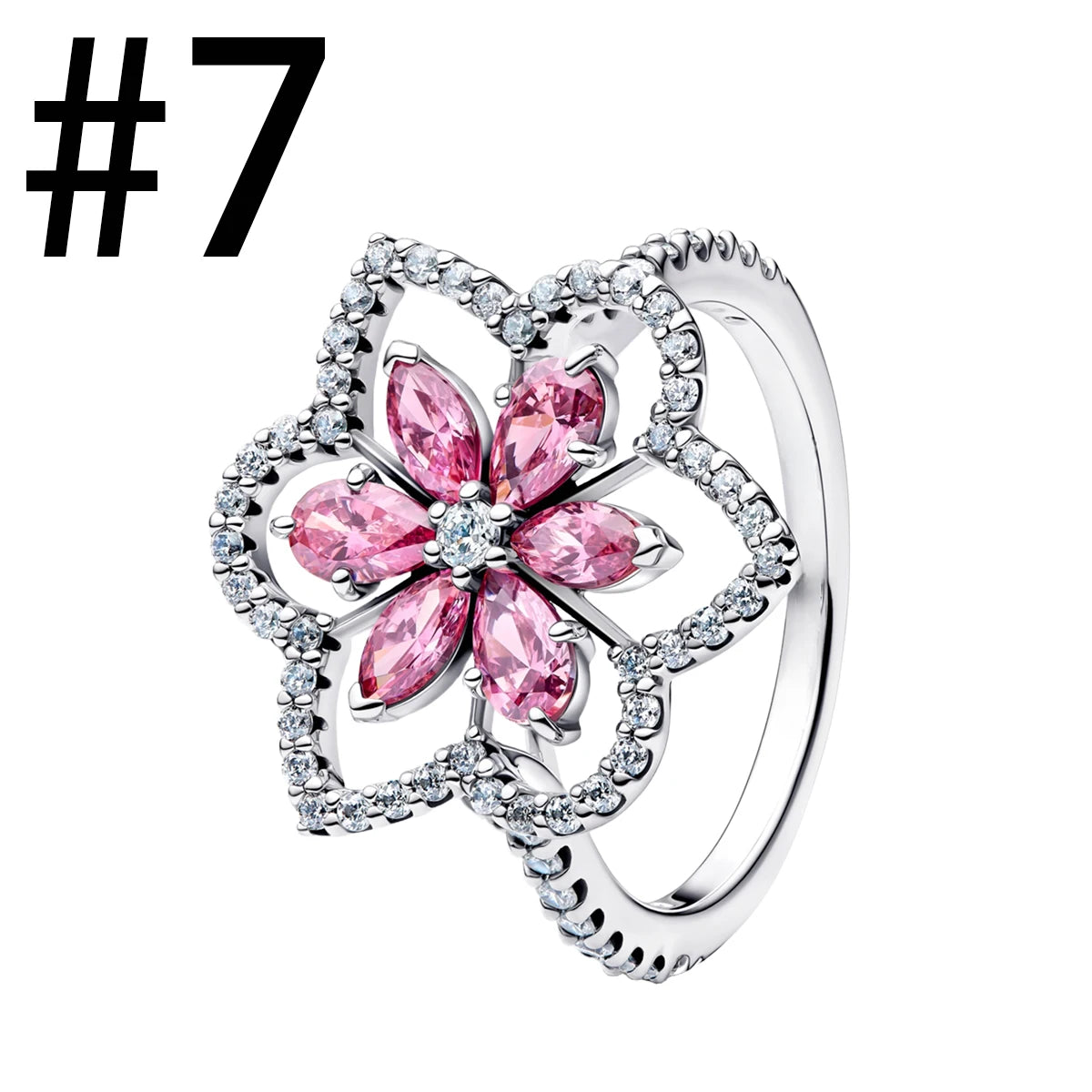 925 Silver Four‑Leaf Clover Charm Bead