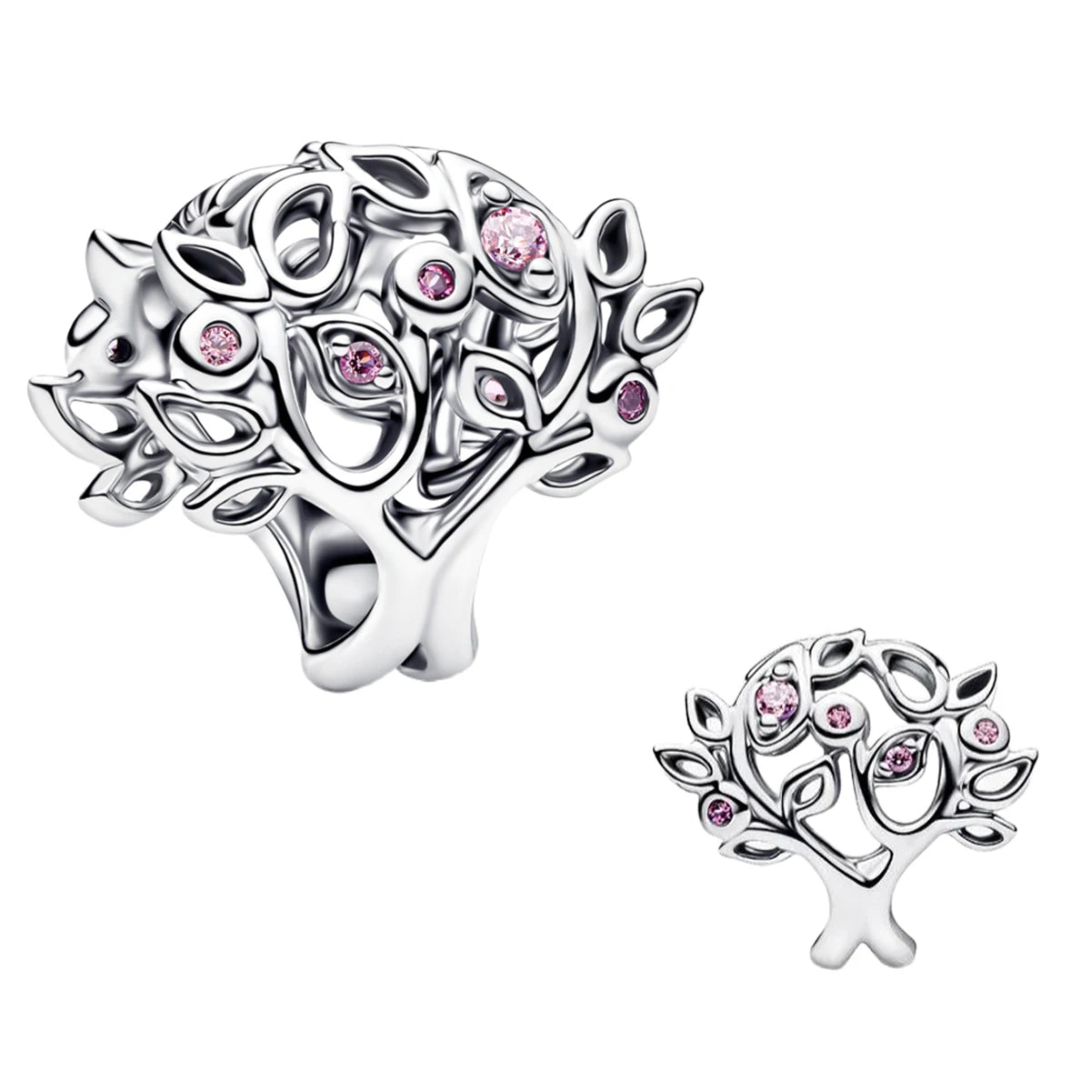 925 Silver Four‑Leaf Clover Charm Bead