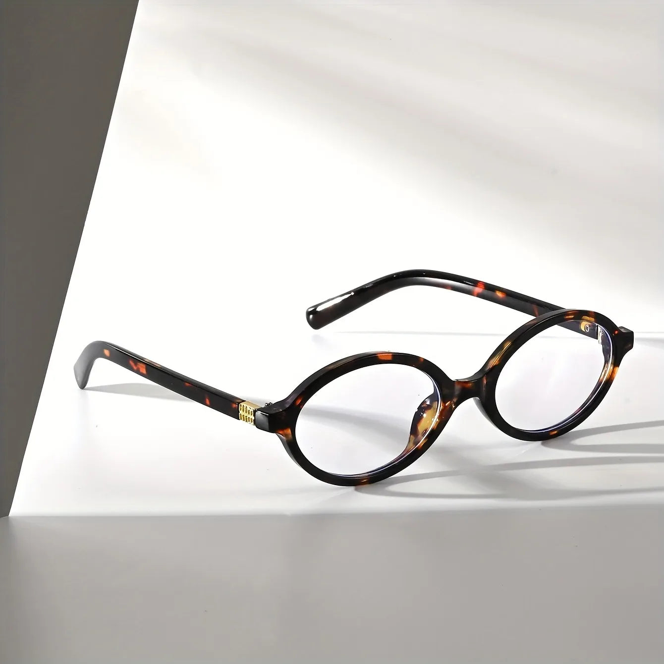 Oval Retro PC Glasses – Unisex Small‑Face Design for Everyday Wear