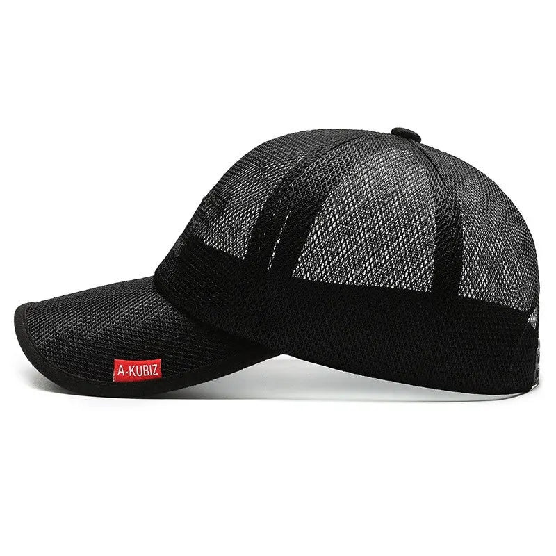 Embroidered Mesh Baseball Cap