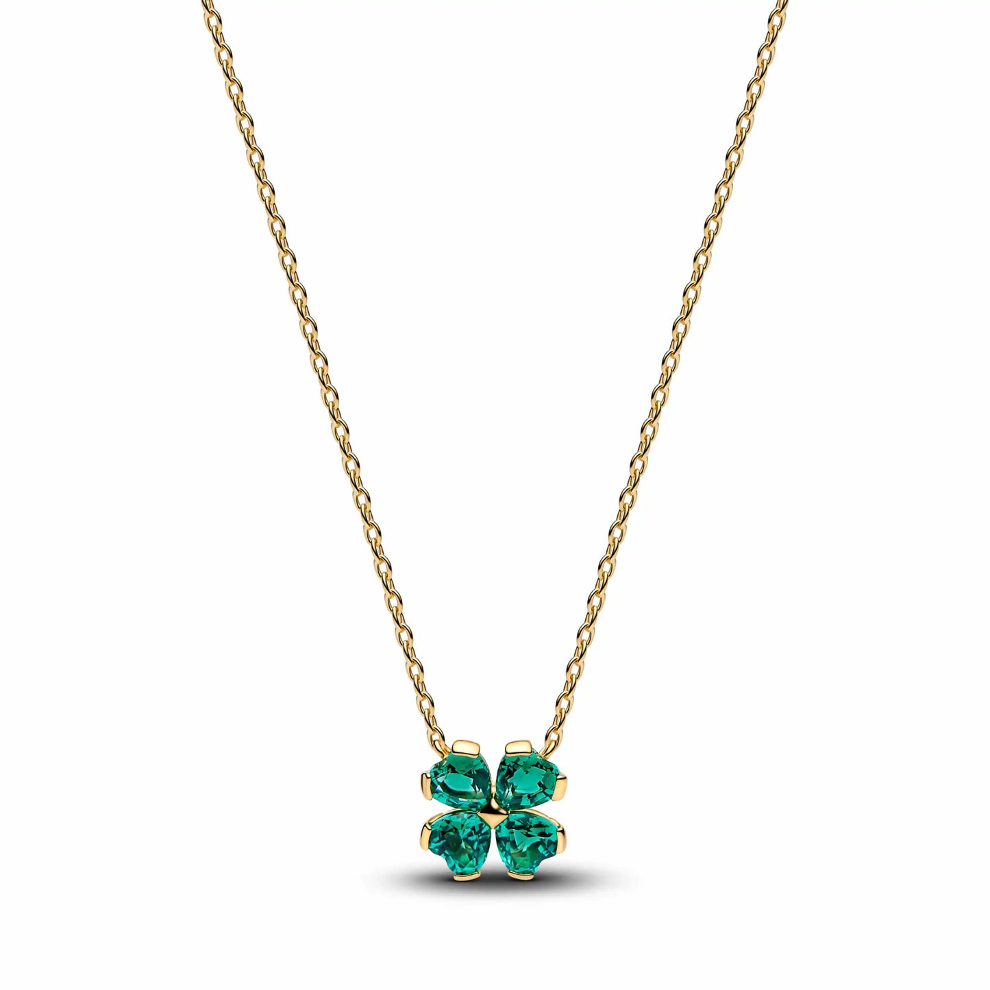 925 Silver Four‑Leaf Clover Charm Bead