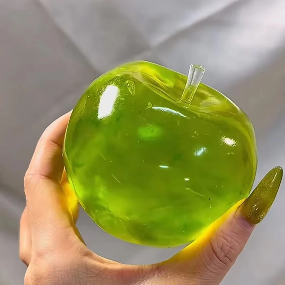 Slow‑Rise Squishy Stress Ball – Transparent Sensory Squeeze Toy