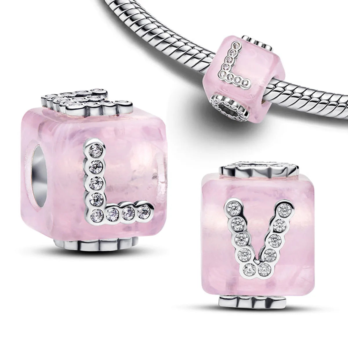 925 Silver Four‑Leaf Clover Charm Bead