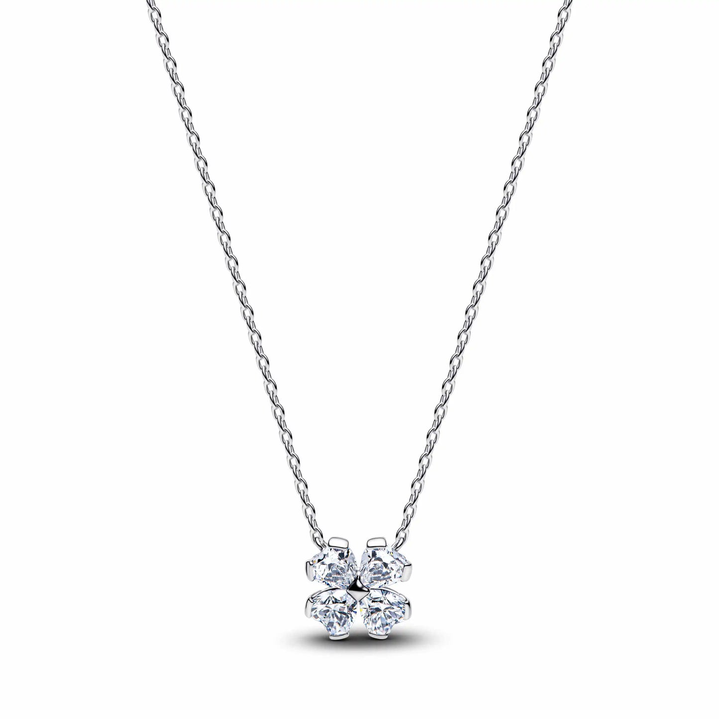 925 Silver Four‑Leaf Clover Charm Bead