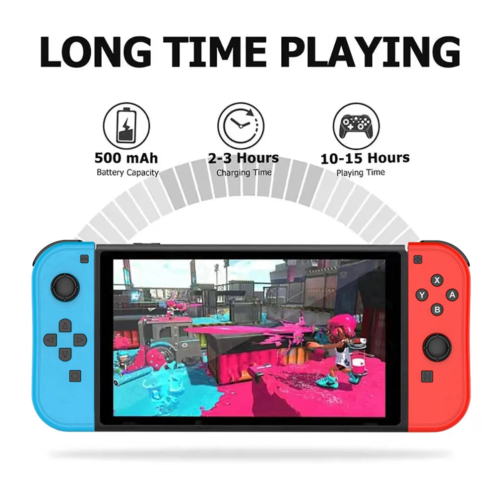 Wireless Joy‑Con Gamepad for Switch/OLED/Lite – Bluetooth Controller with Vibration & Wake Function