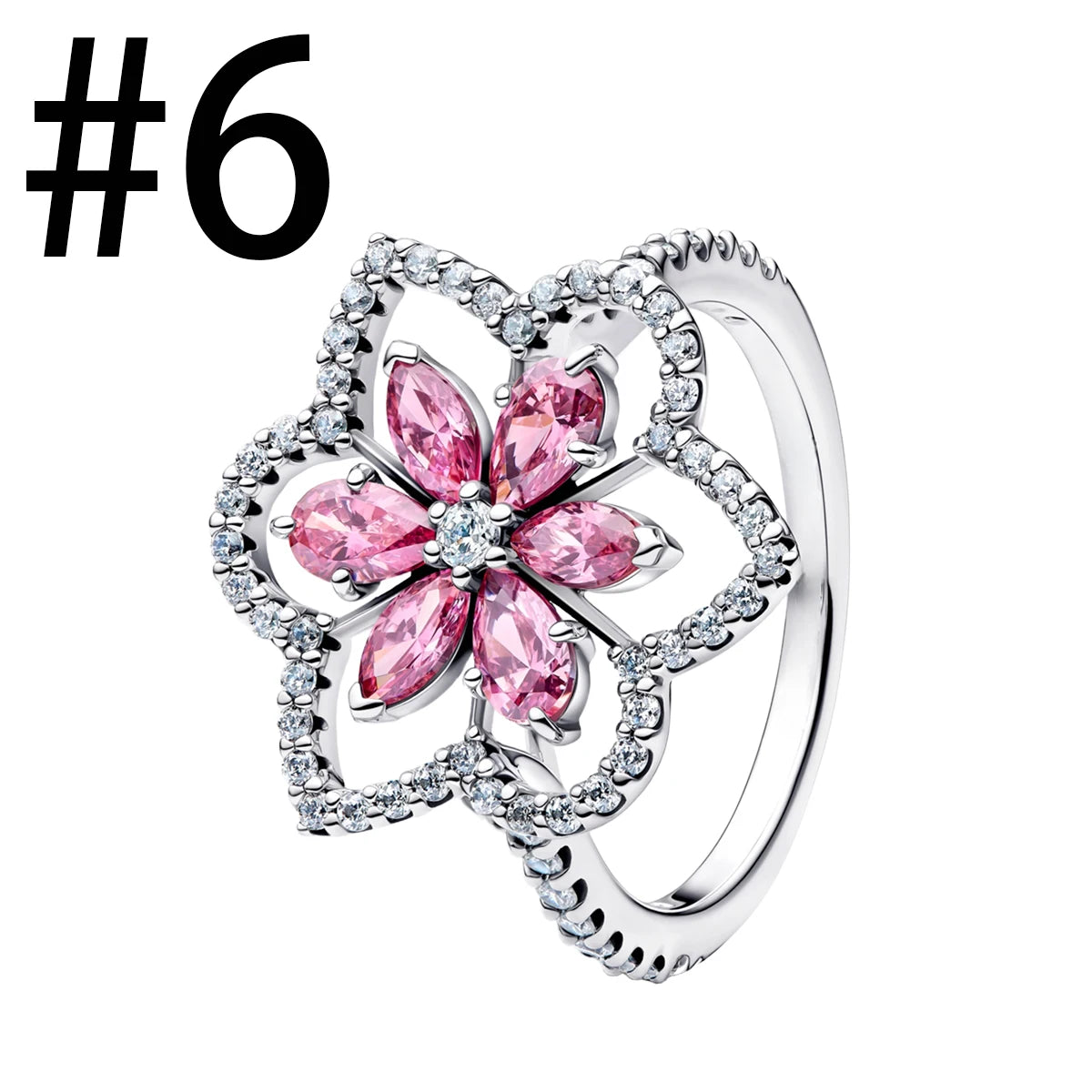 925 Silver Four‑Leaf Clover Charm Bead