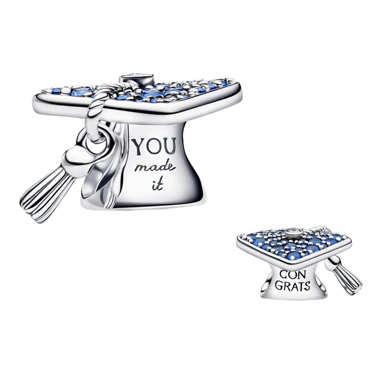 925 Silver Four‑Leaf Clover Charm Bead